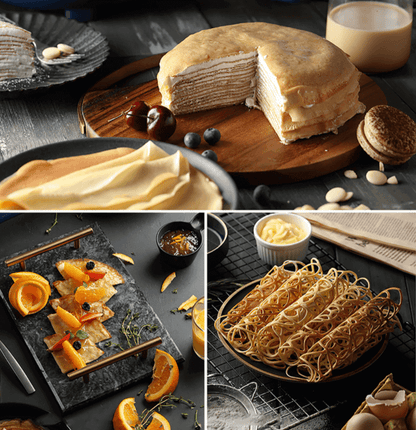 Elektrischer Crêpe-Maker für perfekte Crêpes