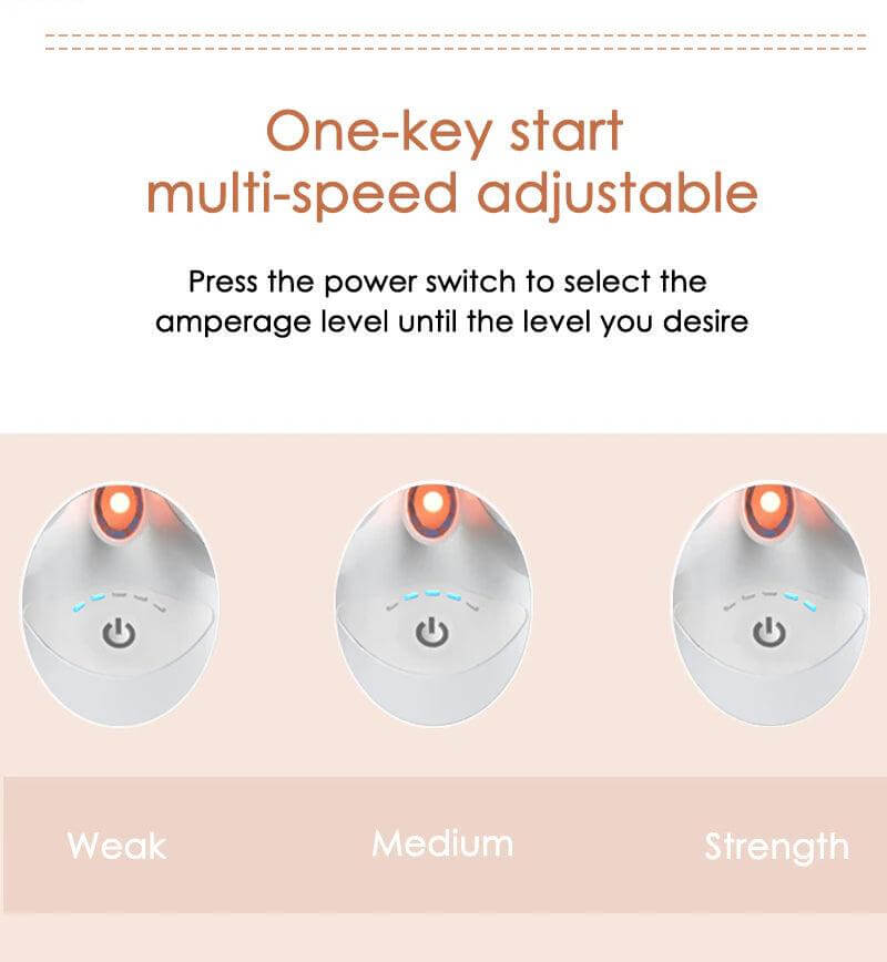 Mikrostrom-Gesichtsmassagegerät für straffere Haut