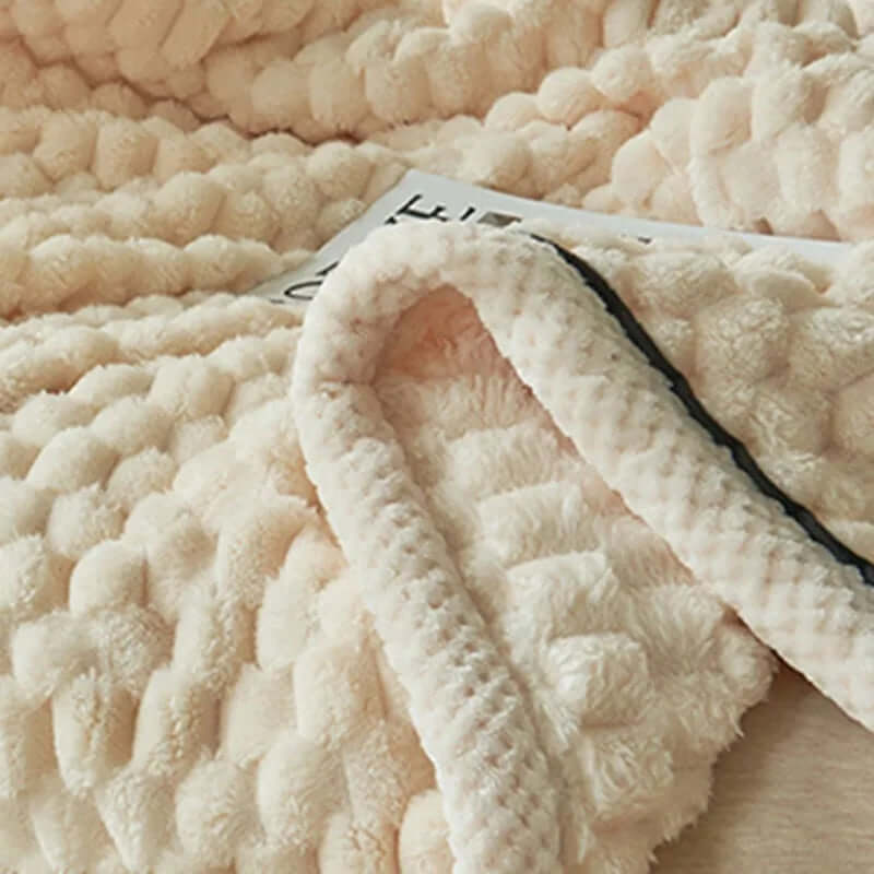 Kuscheldecke Flanell Fleece - Ultraweich &amp; Warm