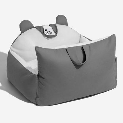 Sicheres Hunde Autobett mit Schutzkissen