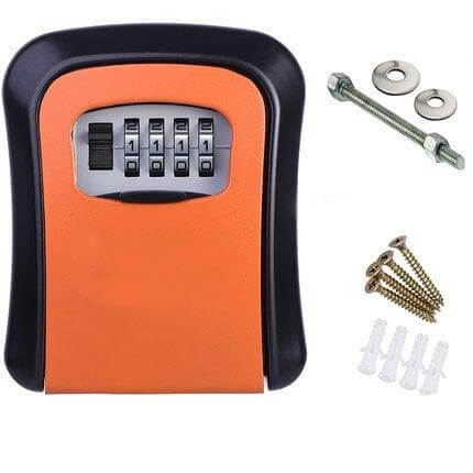 Schlüsselsafe mit Code &amp; Schlüsselkasten - Wandmontage