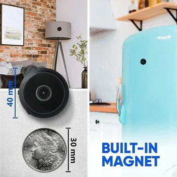 Mini Wireless Magnetic Kamera, Live Audio- &amp; Videoüberwachung in Echtzeit