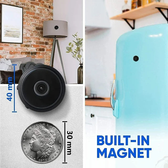 Mini kabellose magnetische Kamera mit Audio- und Video-Live-Feed