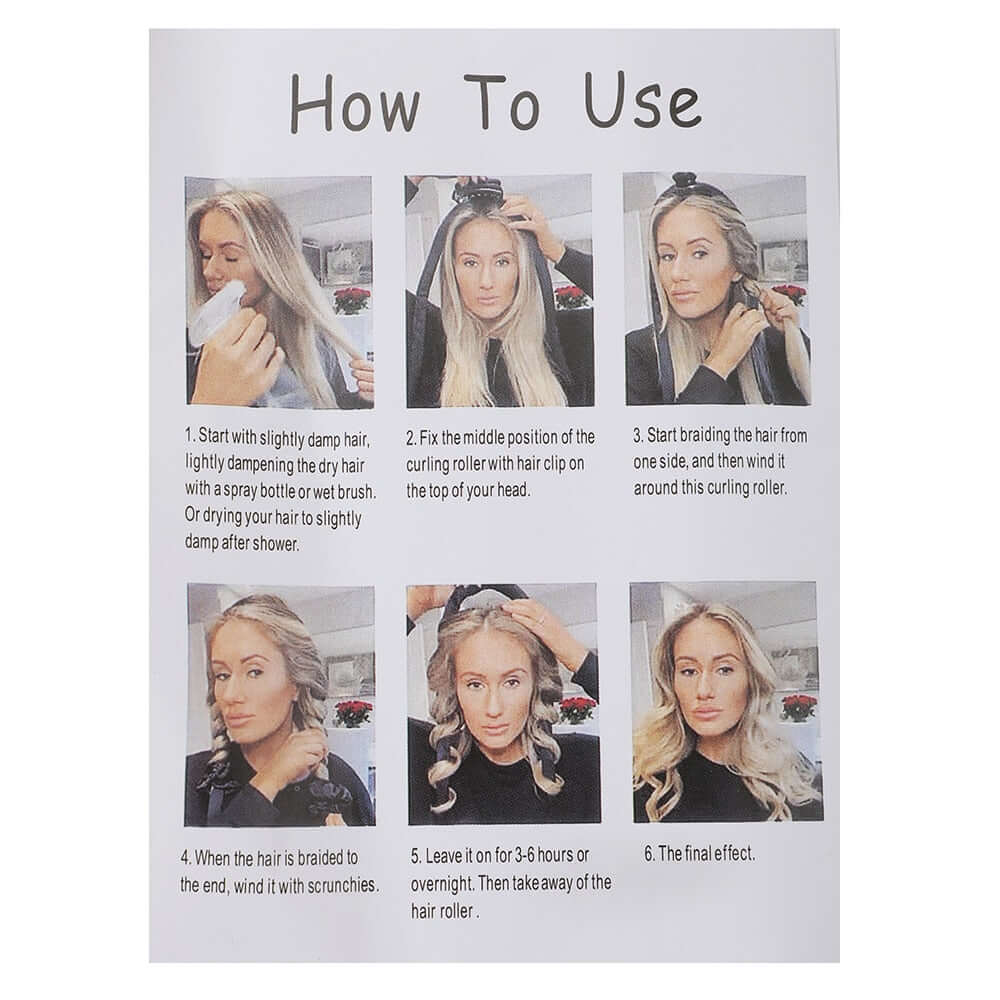 Hitzefreie Lockenwickler für Voluminöse Locken