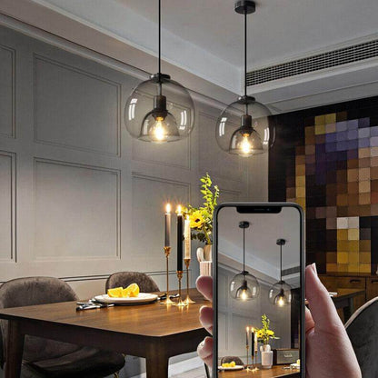 Mundgeblasene Glas Deckenleuchte