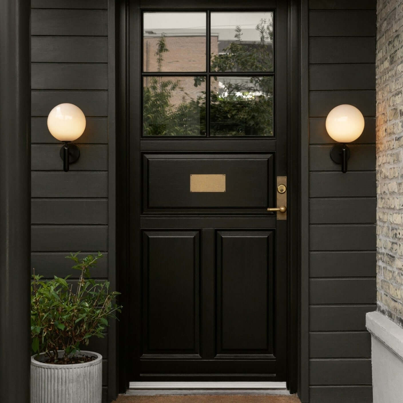 Minimalistische Designer-Wandleuchte