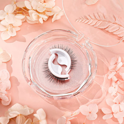 Wiederverwendbare selbstklebende Wimpern für natürlichen Wimpern-Look