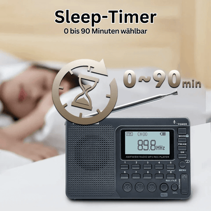 Zelara Multiband-Radio mit Aufnahmefunktion