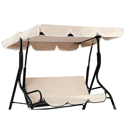 77&quot;X43&quot; Patio Outdoor Garten Schaukel 300D Sonnendach Ersatz Veranda Oberteil Abdeckung Sitz