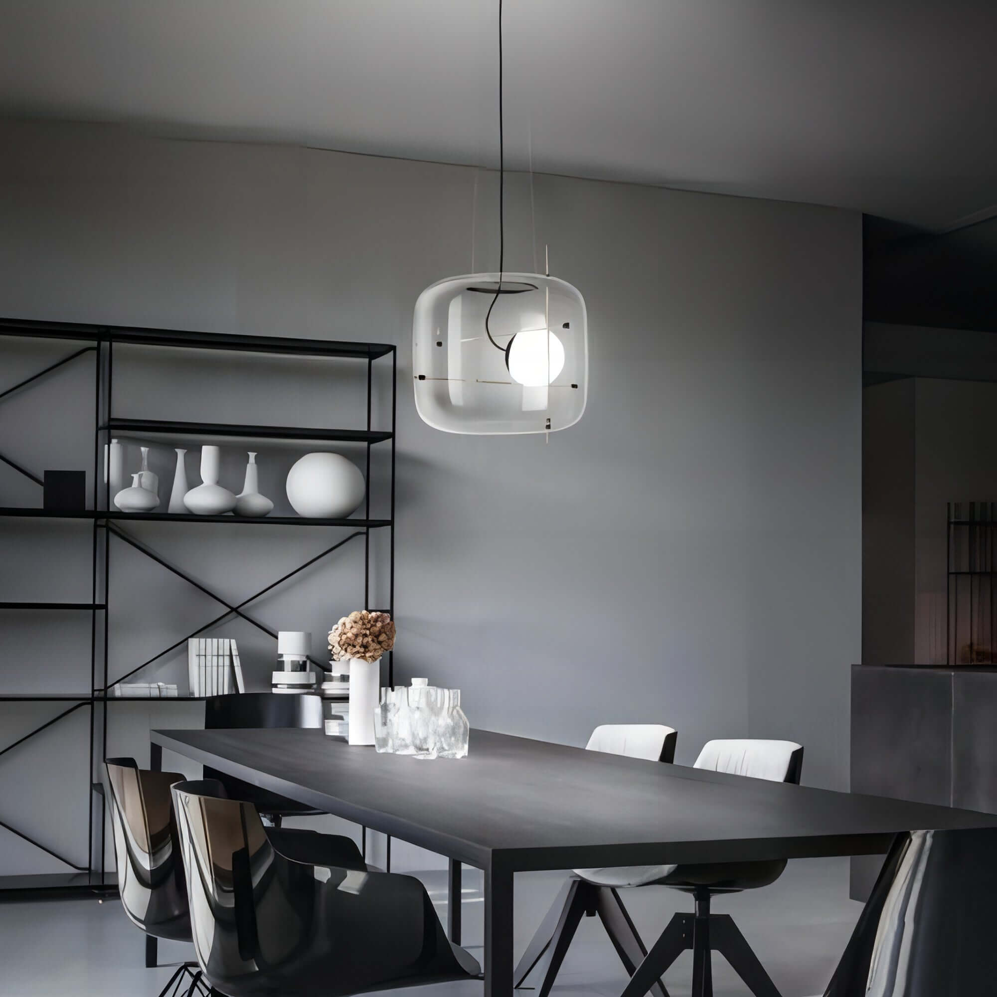 Moderne Glas Pendelleuchte Ø 30cm