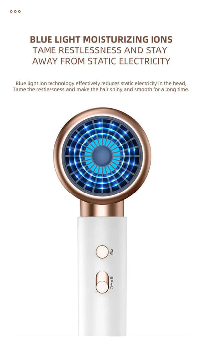 2400W Haartrockner mit Ionen-Technologie - Schnelltrocknend &amp; schonend