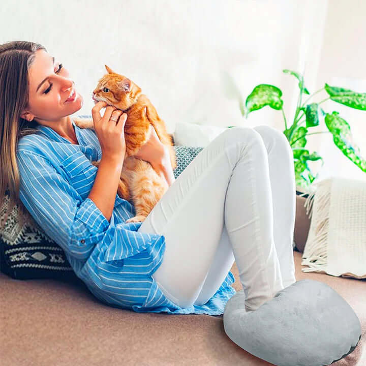 XL USB-Fußwärmer - Kuschelig warme Füße