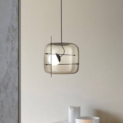 Moderne Glas Pendelleuchte Ø 30cm