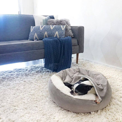 Gemütliche Hundehöhle Kuschelbett Hundebett Höhle