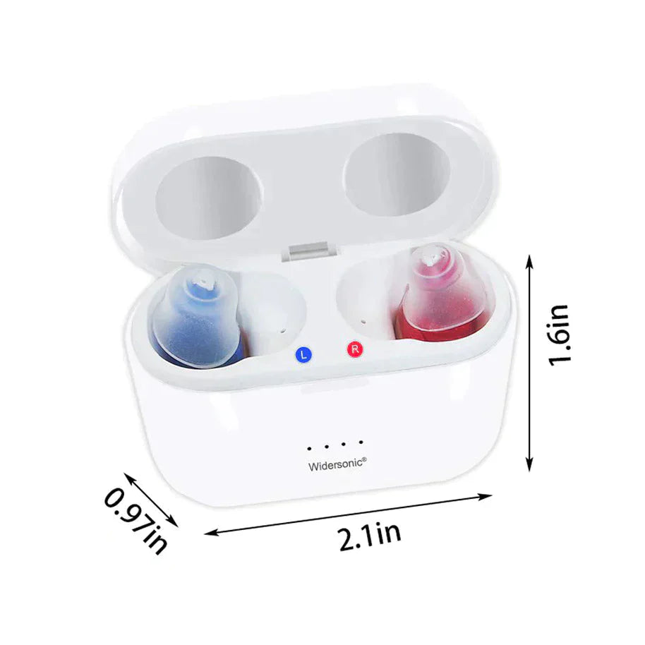 Unsichtbares und Leistungsstarkes Hörgerät