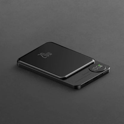 Sleek Magnetic Fast Charging Power Bank – Wirelessly, Hochkapazitäts-Backup-Batterie für alle Geräte