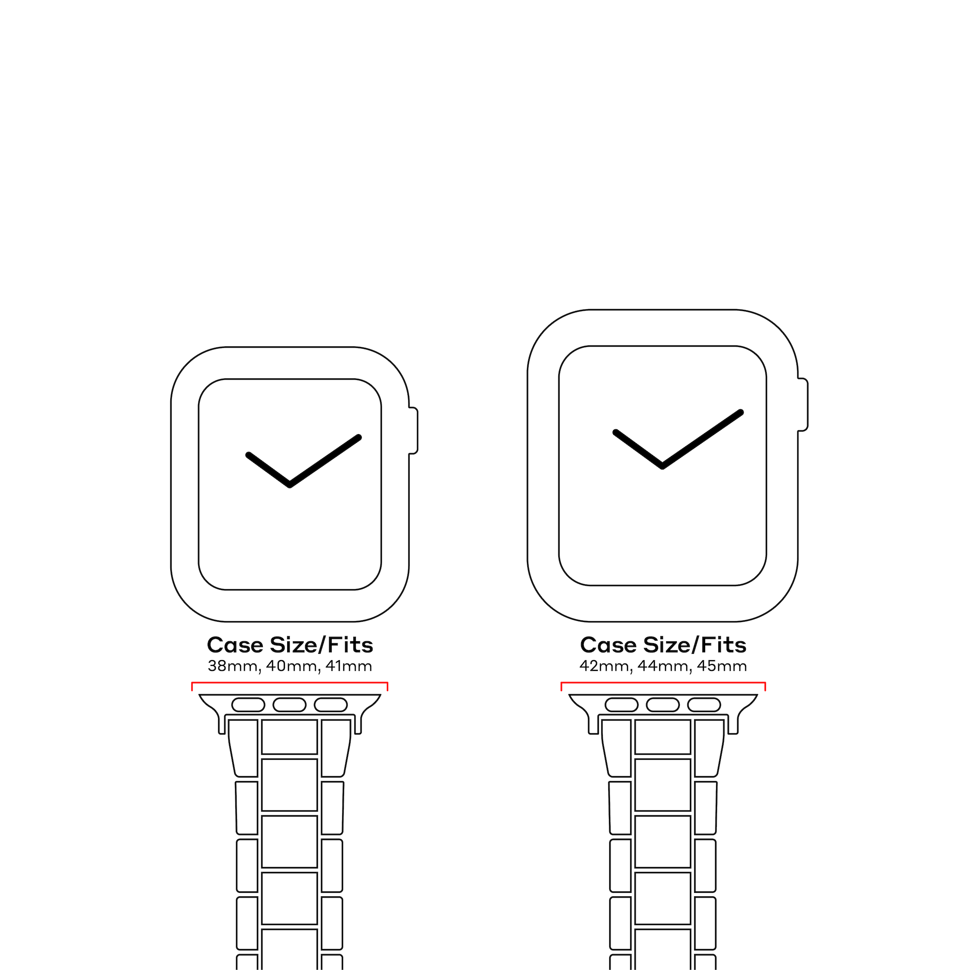 Apple Watch-Armband in Ocker