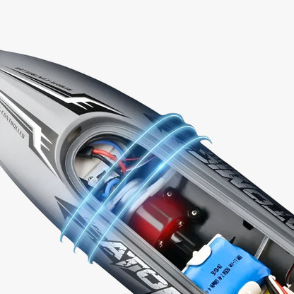 AquaX Hochleistungs-Rennboot – RC Speedboot mit Wasserkühlung