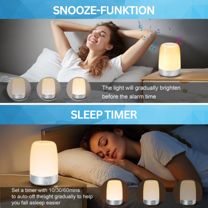 Wake-up-Light mit Naturklängen – Entspannter Morgen