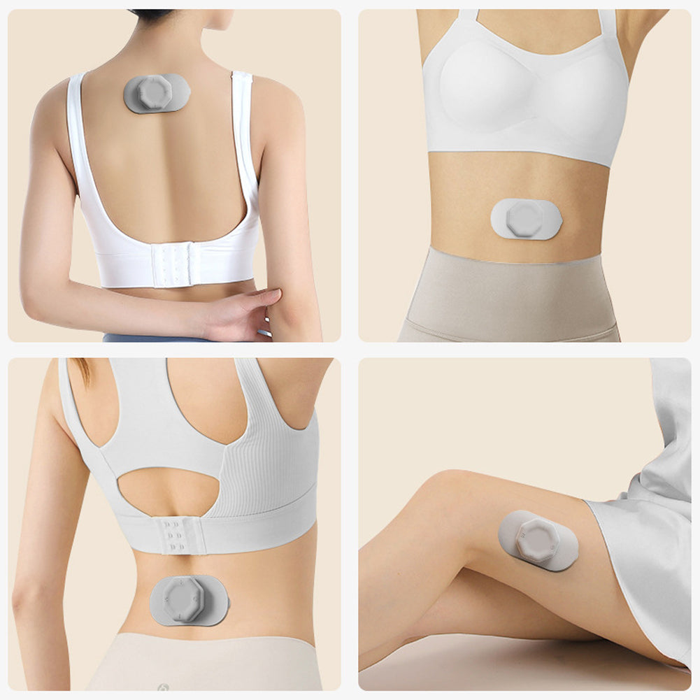 Kabelloses TENS Massage-Patch – Tragbare Schmerzlindung &amp; Muskelstimulation Tensiffy mit wiederaufladbarer elektrischer Puls-Technologie
