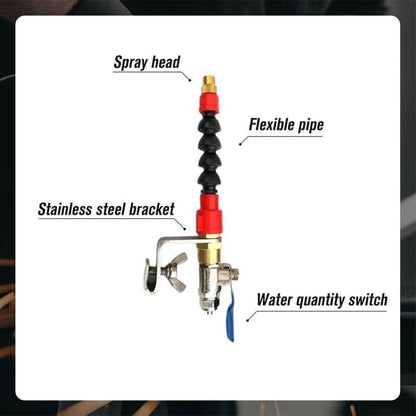 Schneidemaschinennebel System Wasser Spraygerät