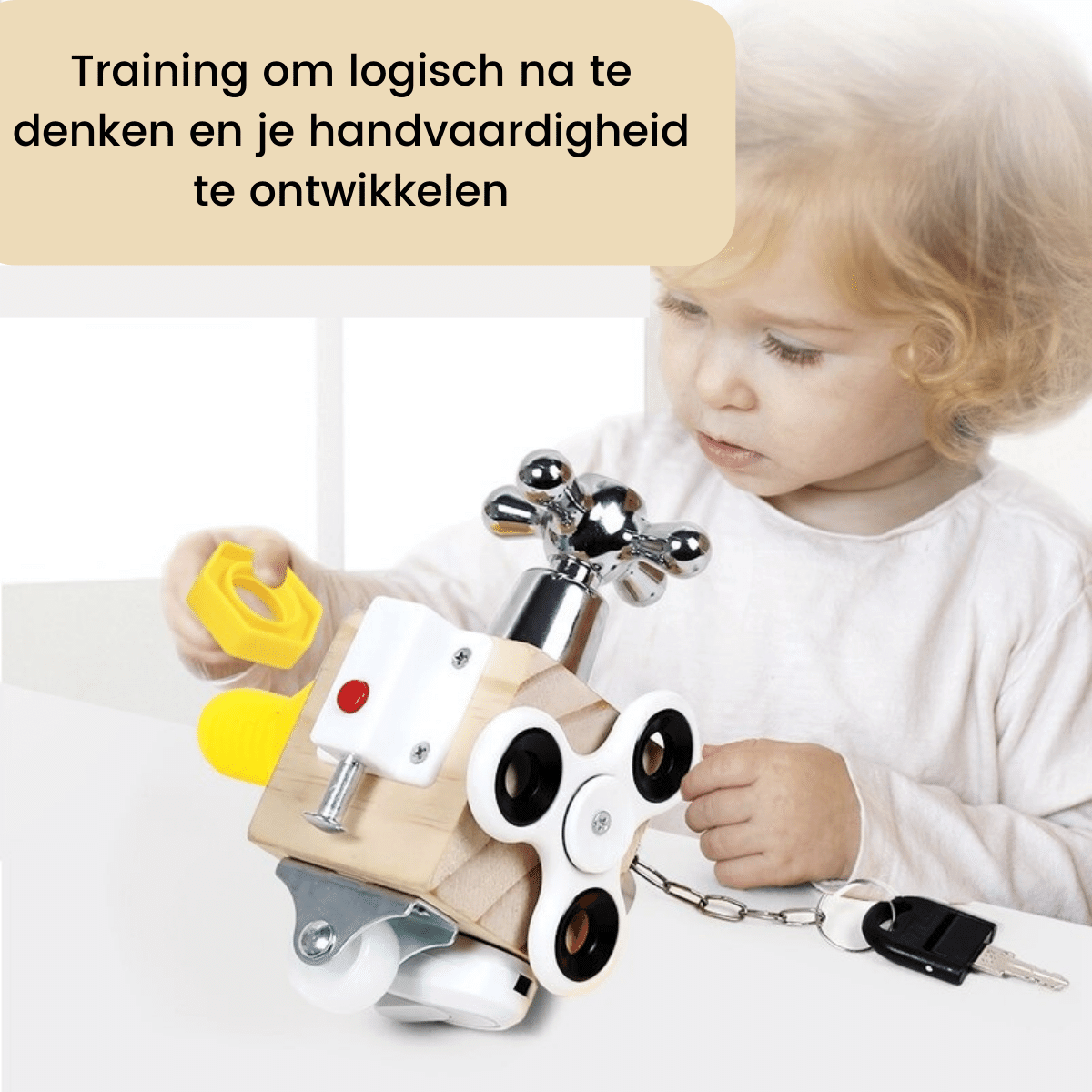 Holzkubus Puzzle Spielzeug für Kleinkinder