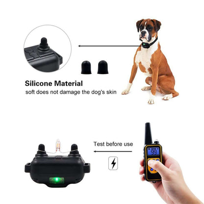 Elektrisches Hundetrainingshalsband 800M Reichweite