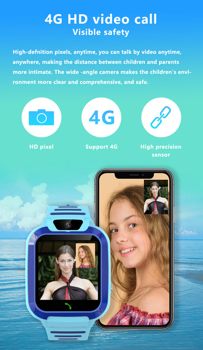 Smartwatch Für Kinder Telefon GSM GPS SIM Alarm Kamera SOS Kinderuhr Mit GPS Für Jungen Mädchen