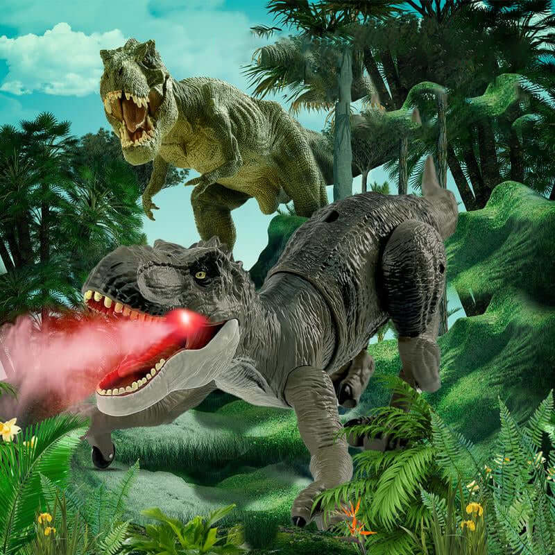 Ferngesteuerter Nebel-Dino - Beweglich &amp; Realistisch