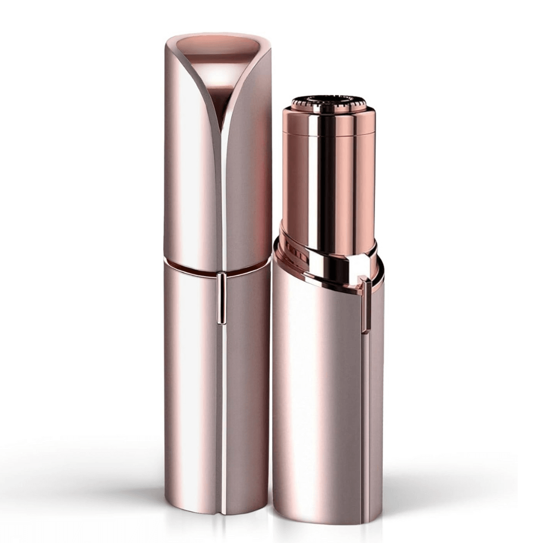 Elektrischer Gesichtshaarentferner für glatte Haut