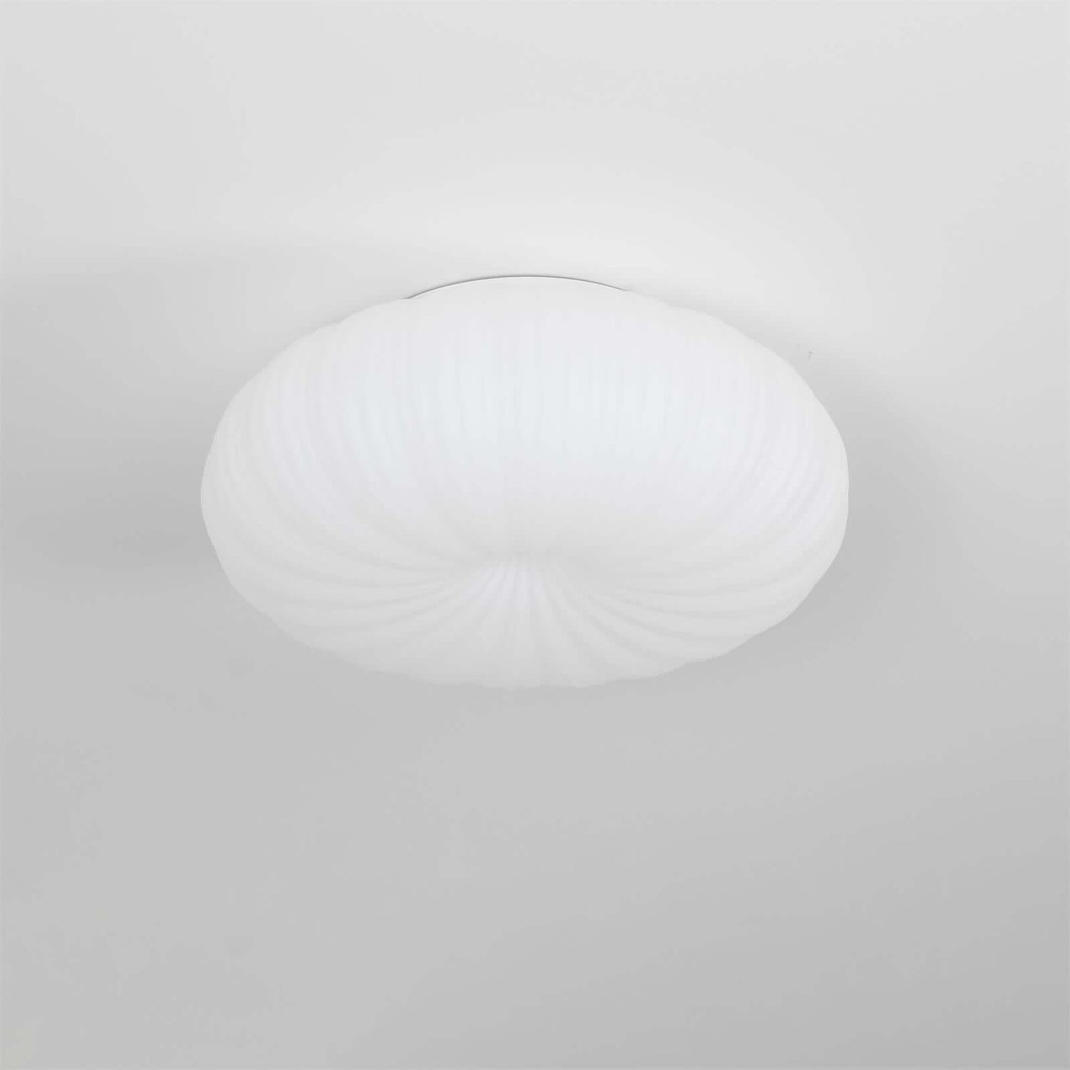 Moderne LED-Deckenleuchte, dimmbar, rund