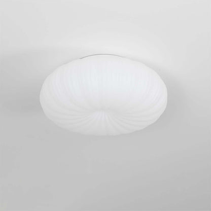 Moderne LED-Deckenleuchte, dimmbar, rund