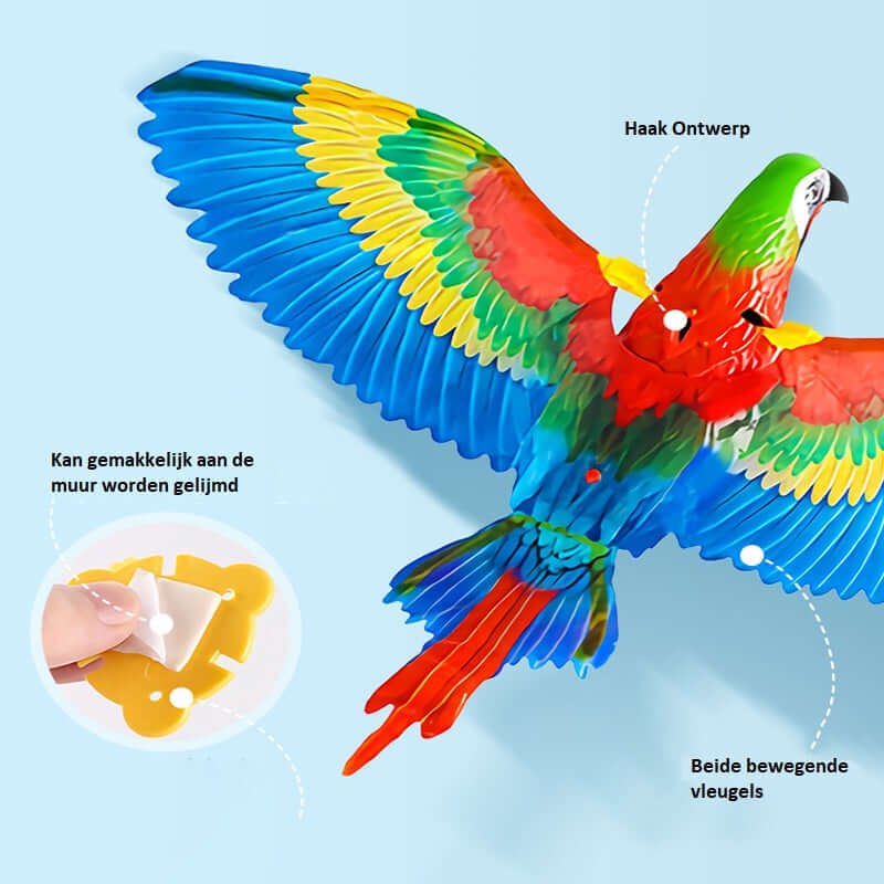 Katzenspielzeug fliegender Vogel - Automatisches Bewegungsspielzeug