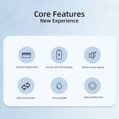 Präzisions-Körperhaarschneider - Nass &amp; Trocken Rasierer