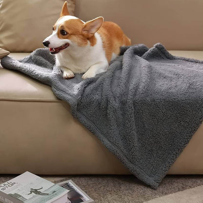 Kuschelige Fleece-Welpendecke - Weich &amp; Warm