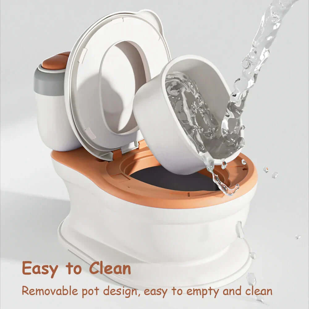 Kinder-Töpfchen-Training - Komfort-Sitz mit Musik &amp; Fach