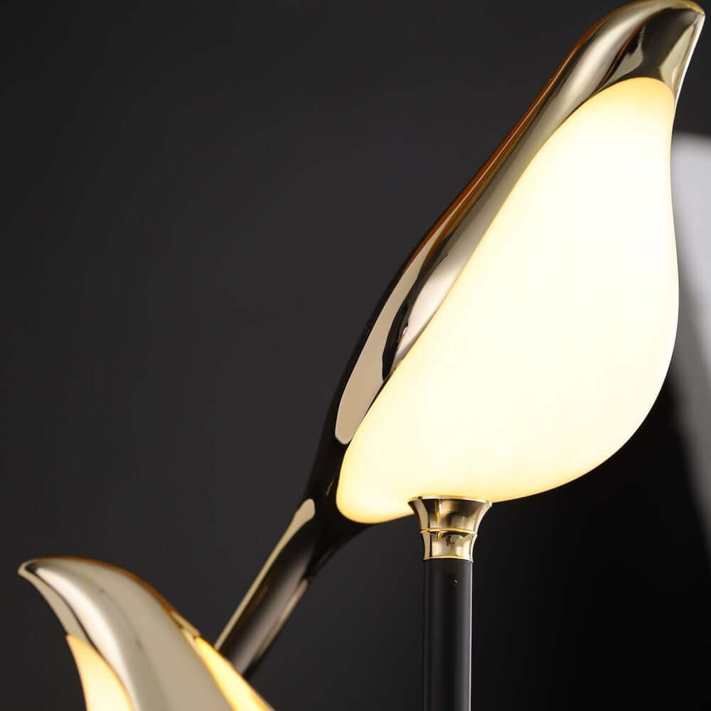 Moderne LED-Tischleuchte Vogel Design