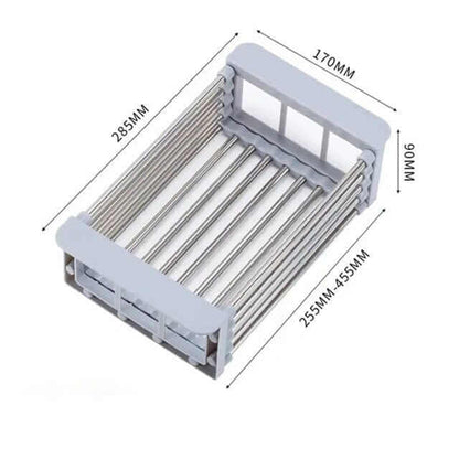 Platzsparendes Ausziehbares Spülbecken-Abtropfgitter