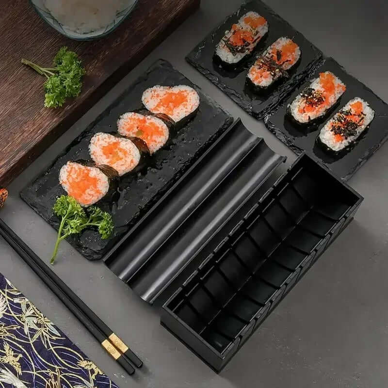 Sushi-Maker Set - Perfekte Reisrollen &amp; Formen