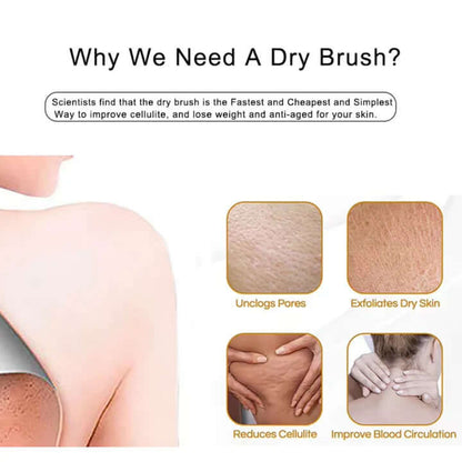 Öko Körperbürste - Sanftes Peeling &amp; Hautpflege