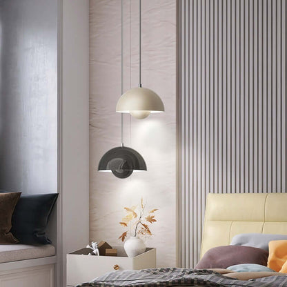 LED Hängeleuchte Blumentopf Design