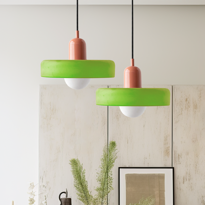 Sandsberg Pendelleuchte - Buntglas  | LED-kompatibel