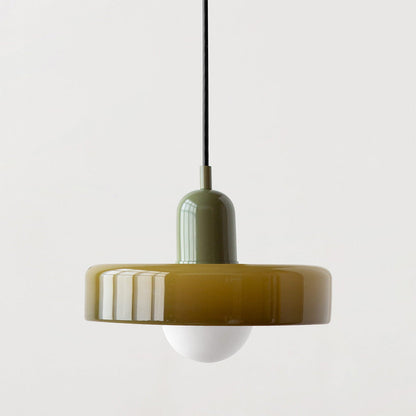 Sandsberg Pendelleuchte - Buntglas  | LED-kompatibel