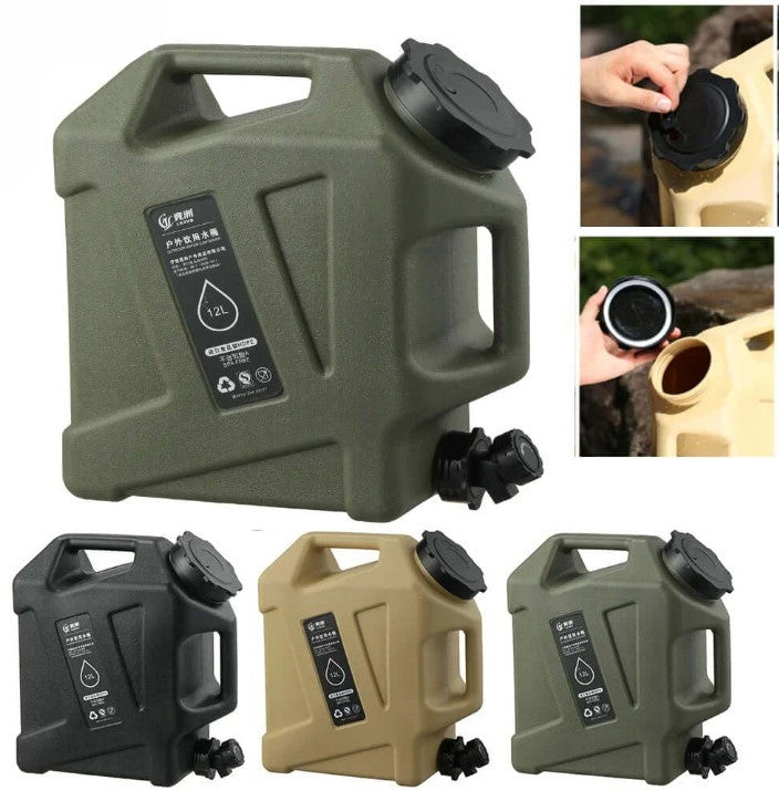 Tragbarer 12L Wasserkanister Outdoor Camping Reise