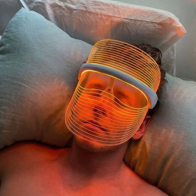 LED-Lichttherapiemaske für strahlende Haut