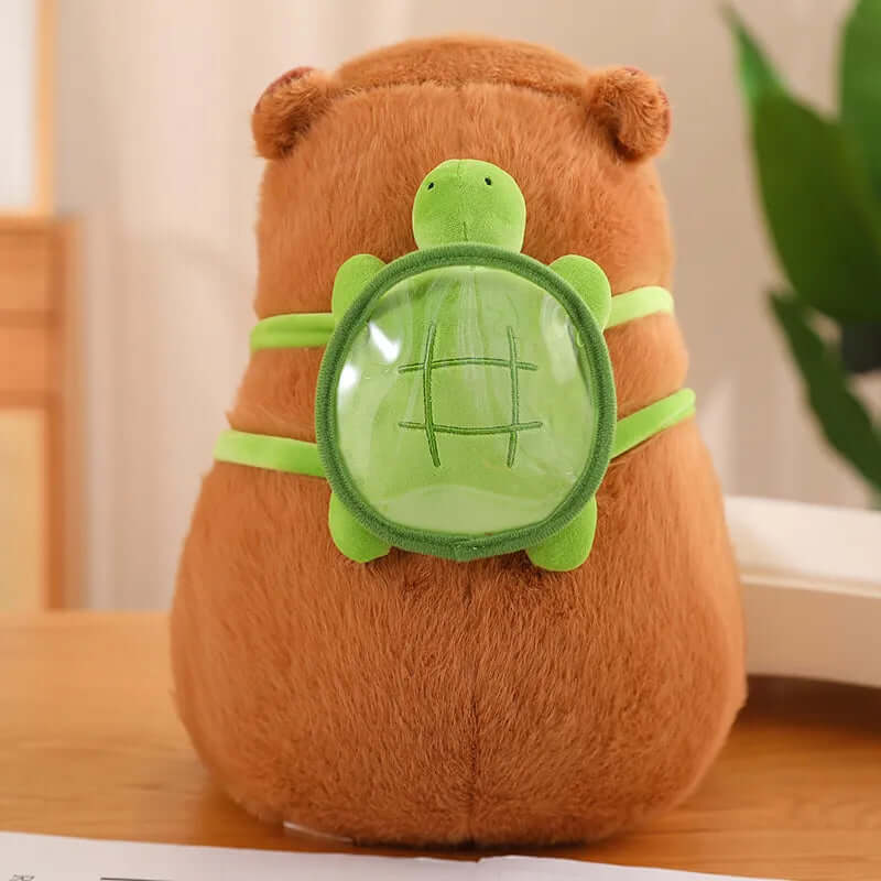 Kuscheliges Capybara Plüschtier mit Rucksack