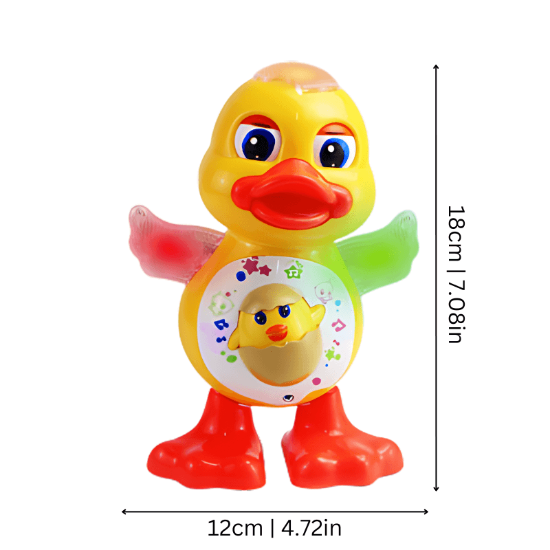 Interaktive Tanzende Ente mit Musik &amp; Lichtern
