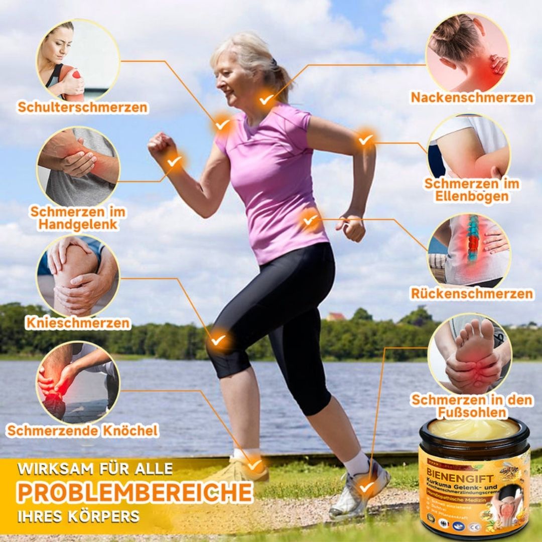 Bienengiftcreme | Salbe mit Bienengift, Hyaluron &amp; Kollagen | BeeLixir