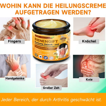 Bienengiftcreme | Salbe mit Bienengift, Hyaluron &amp; Kollagen | BeeLixir