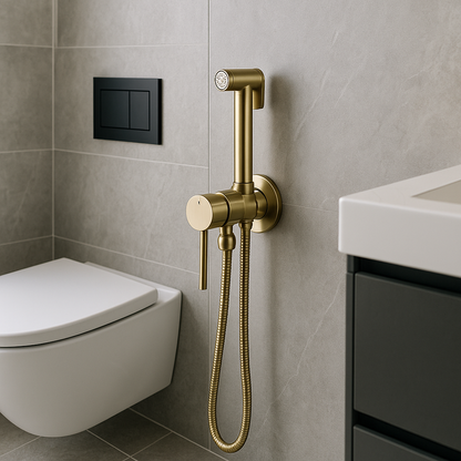 Immer Sauber Wandmontierte Bidet Spray Wasserhahn Set